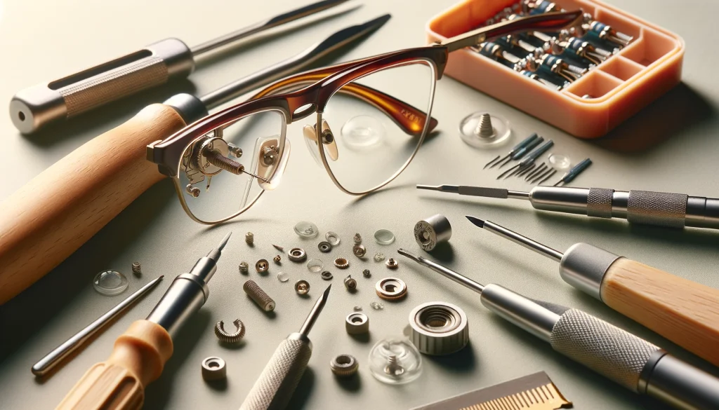 メガネのネジは100均で解決！おすすめの商品と修理方法